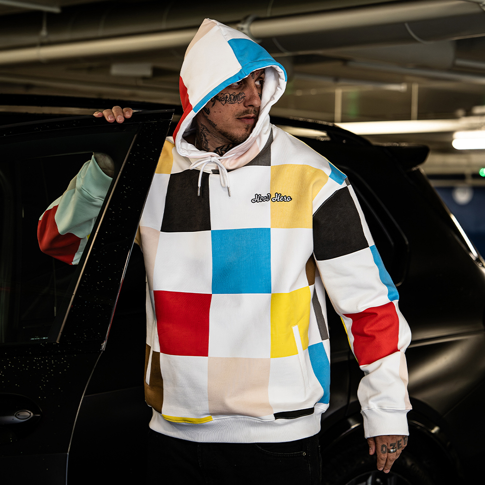 Hoodie Qubic - Colorful